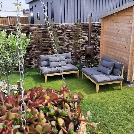 Kemping Luxe Chalet Met Gezellige Veranda 400 Meter Van Zee *